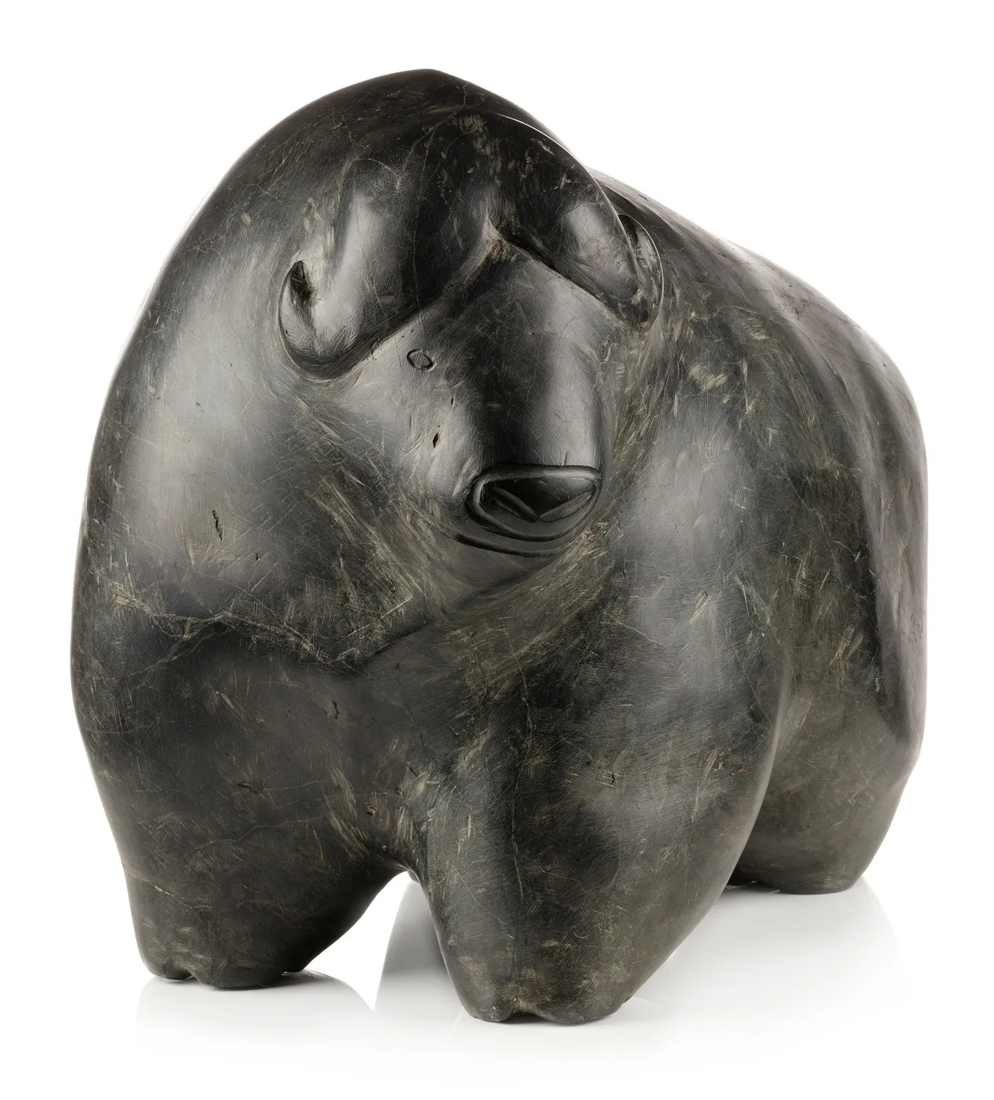 PETER SEVOGA (1940-2007), QAMANI’TUAQ (BAKER LAKE), Muskox, c. 1972