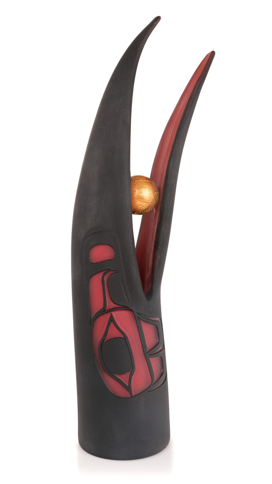 PRESTON SINGLETARY (1963-) TLINGIT, Raven Steals the Sun, 2000