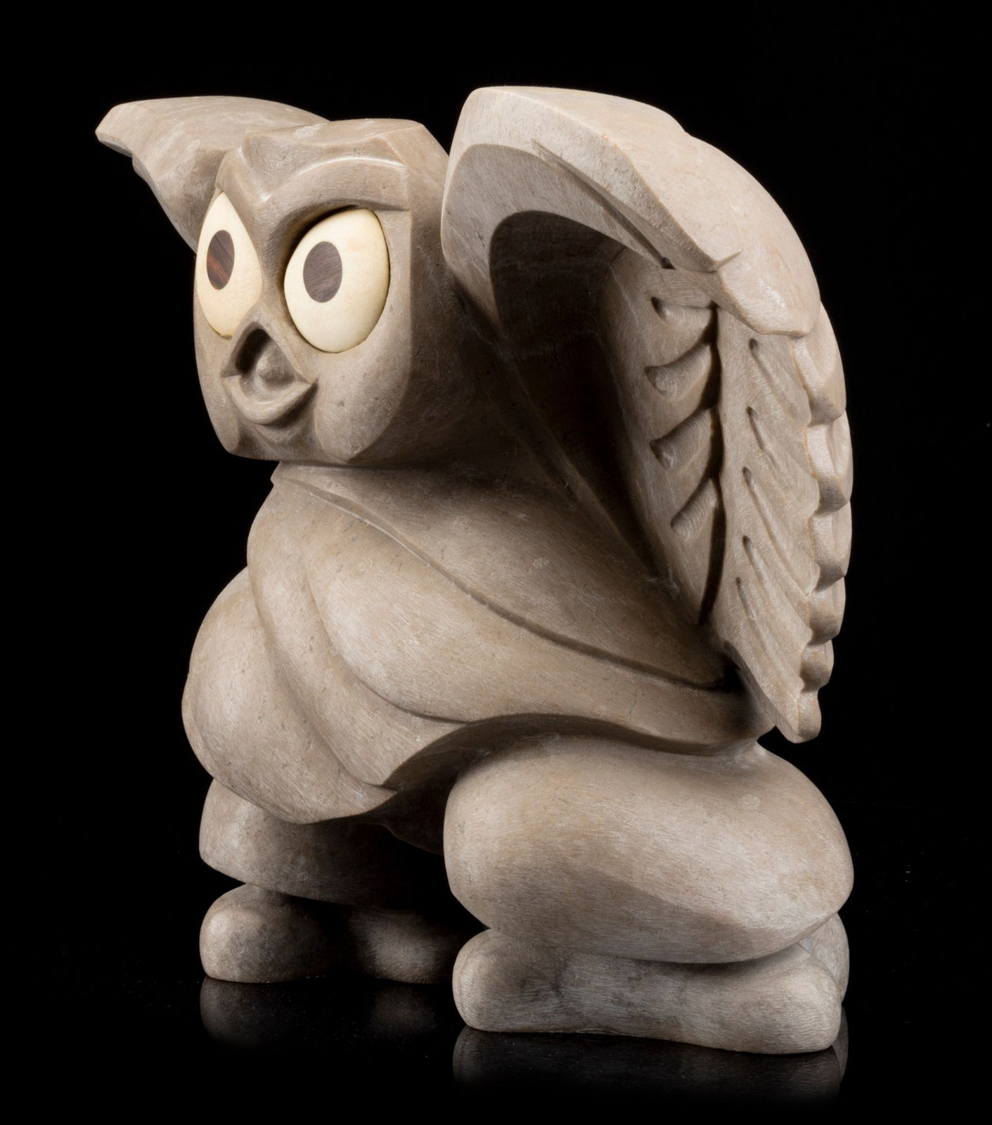 MICHAEL MASSIE, C.M., R.C.A. (1962-) KIPPENS, NEWFOUNDLAND AND LABRADOR, Big Eyes, 12 March 2003