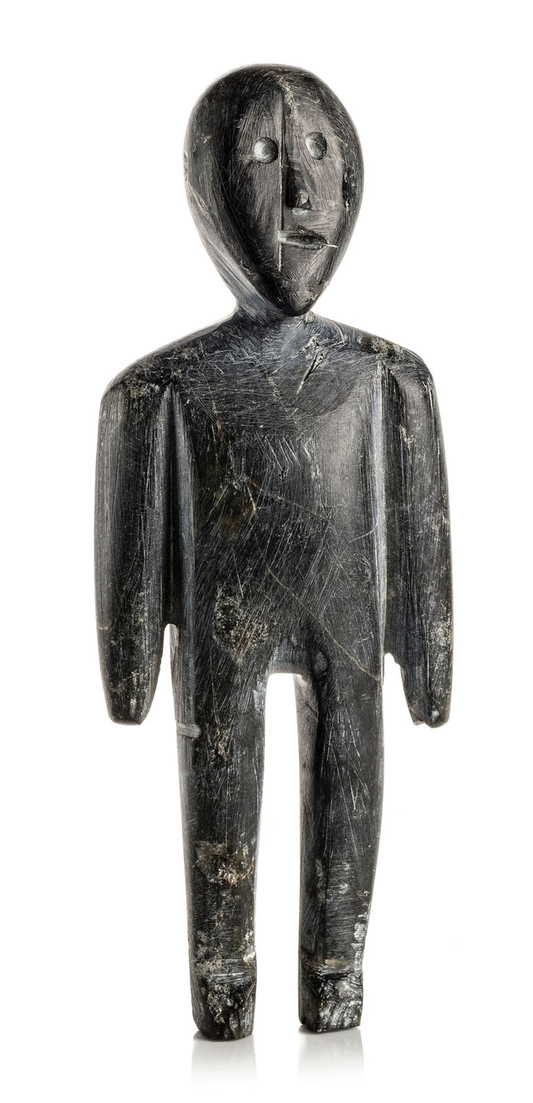 Probably MATEE ATANGAK TIKTAK (1916-D) KANGIQLINIQ (RANKIN INLET), Standing Figure , c. 1959-61
