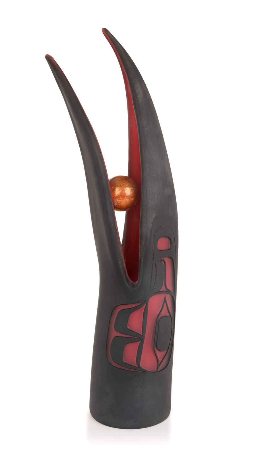 PRESTON SINGLETARY (1963-) TLINGIT, Raven Steals the Sun, 2000