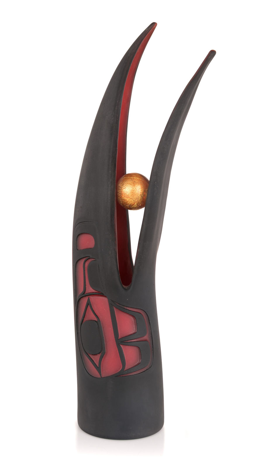 PRESTON SINGLETARY (1963-) TLINGIT, Raven Steals the Sun, 2000