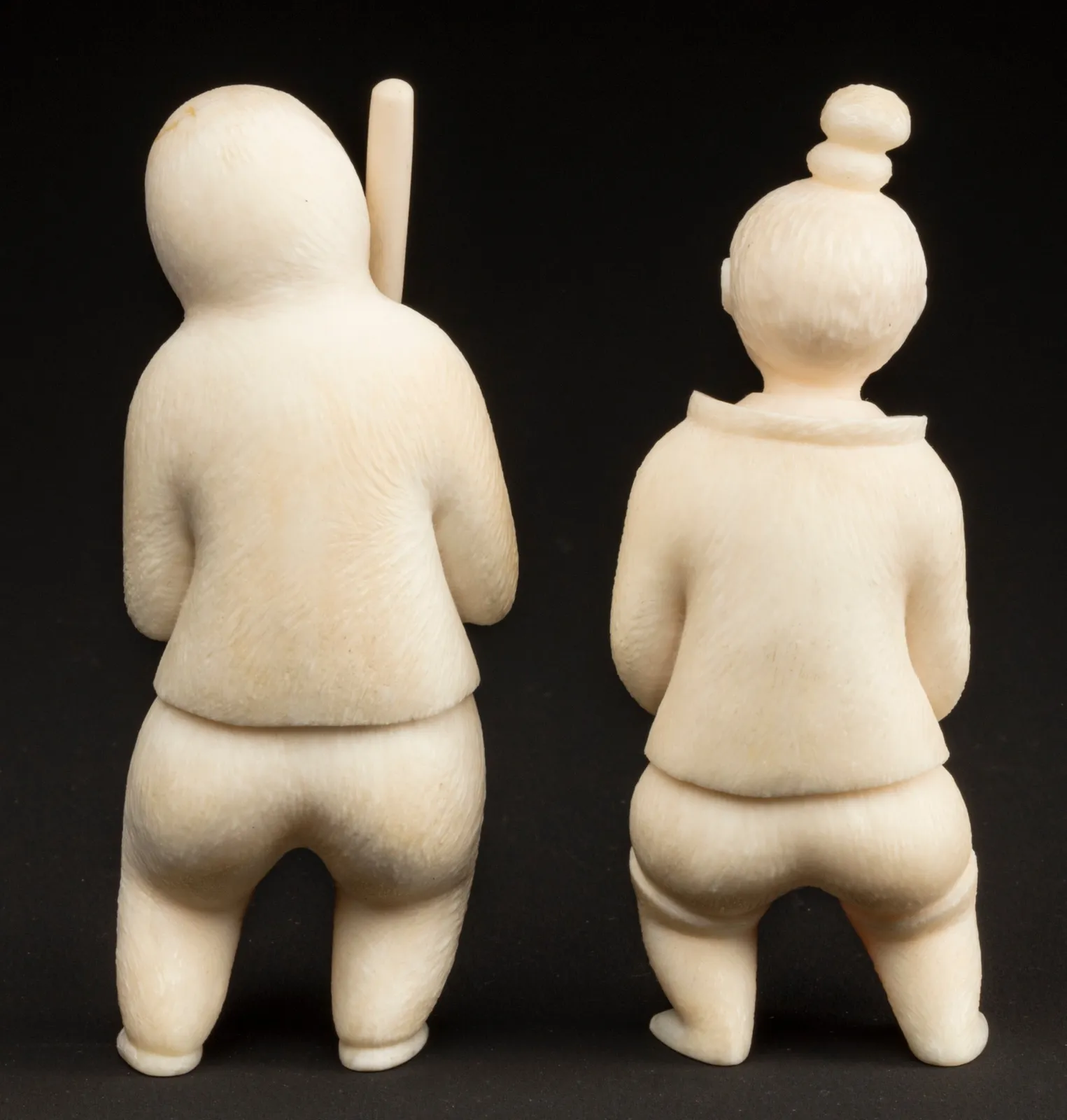 CECILIE KLEIST (1949-) GREENLAND, Man and Woman, early 1970s