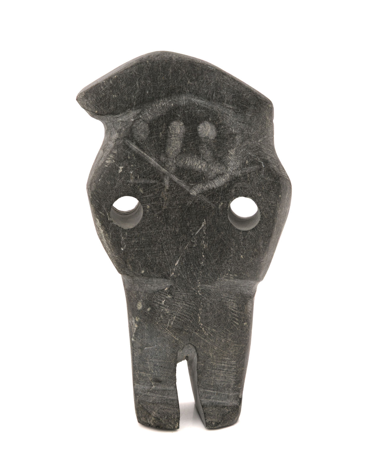 JOHN KAVIK (1897-1993) KANGIQLINIQ (RANKIN INLET), Standing Figure, mid-1970s