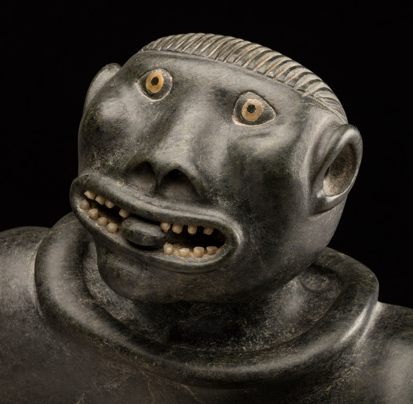 JUDAS ULLULAQ (1937-1999) Uqsuqtuuq (Gjoa Haven), Excited Fisherman, c. 1984