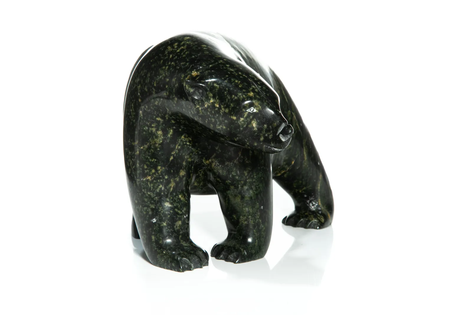 ASHEVAK TUNNILLIE (1956-2018) KINNGAIT (CAPE DORSET), Prowling Bear, 2004