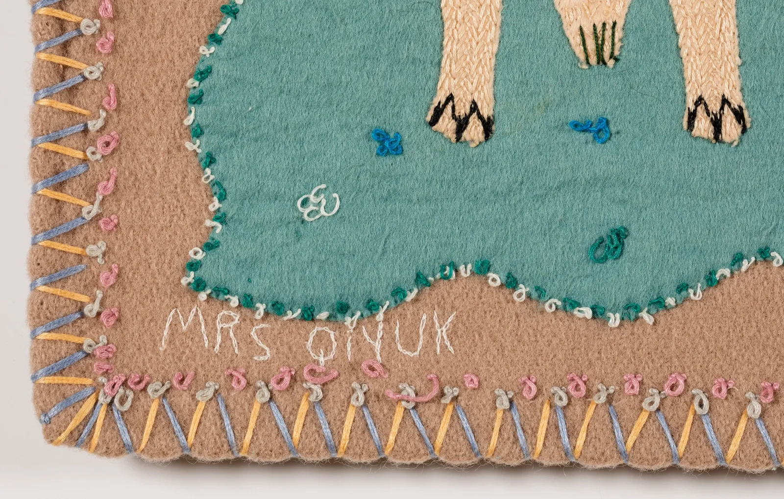 MIRIAM NANURLUQ QIYUK (1933-2016) QAMANI'TUAQ (BAKER LAKE), Spring Camp, 1988