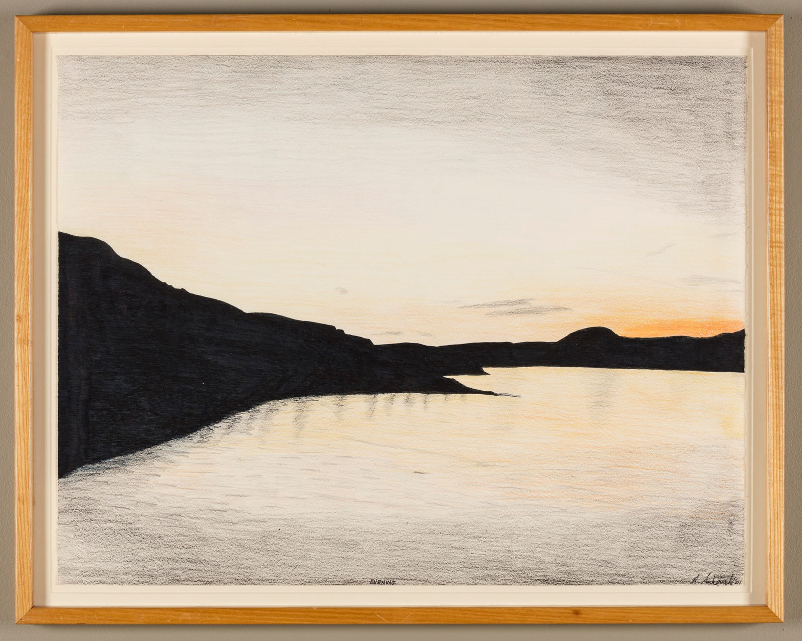 ARNAQU ASHEVAK (1956-2009) KINNGAIT (CAPE DORSET), Evening, 2001