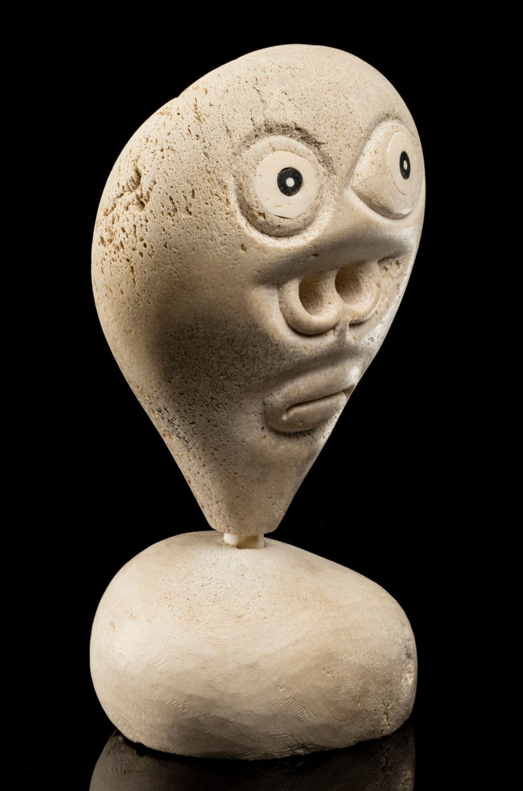 KAROO ASHEVAK (1940-1974) TALOYOAK (SPENCE BAY), Head, 1971