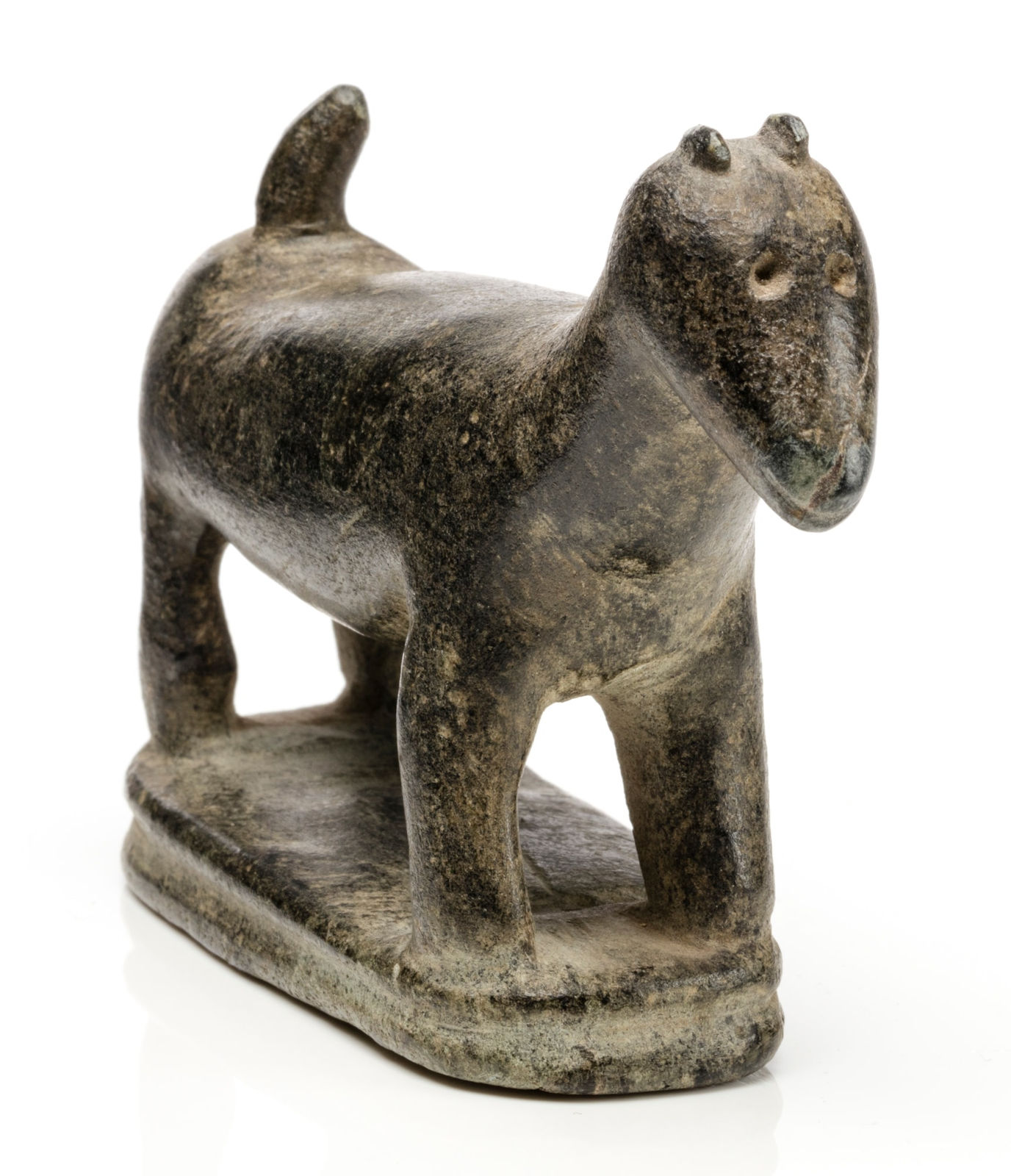 ANDY MIKI (1918-1983) ARVIAT/TIKIRAQJUAQ (ESKIMO POINT/WHALE COVE), Dog, c. 1960-62