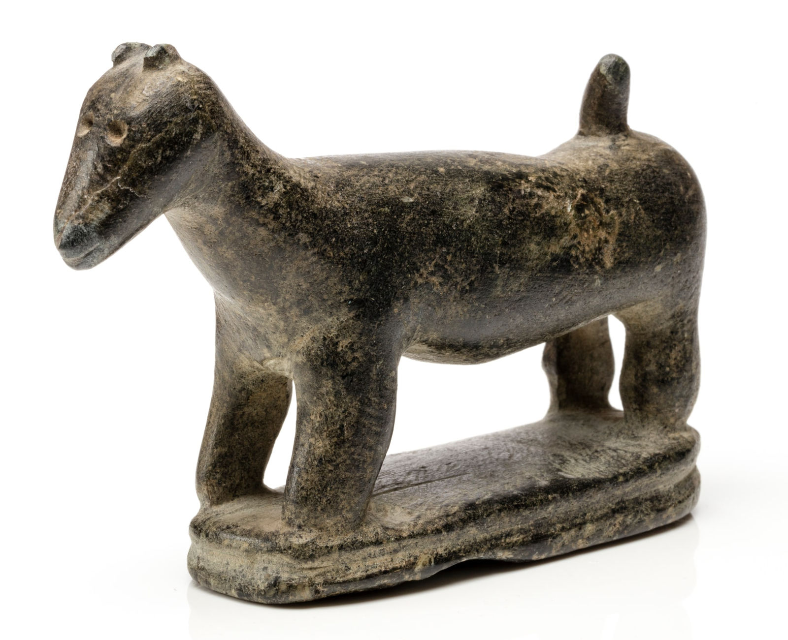 ANDY MIKI (1918-1983) ARVIAT/TIKIRAQJUAQ (ESKIMO POINT/WHALE COVE), Dog, c. 1960-62