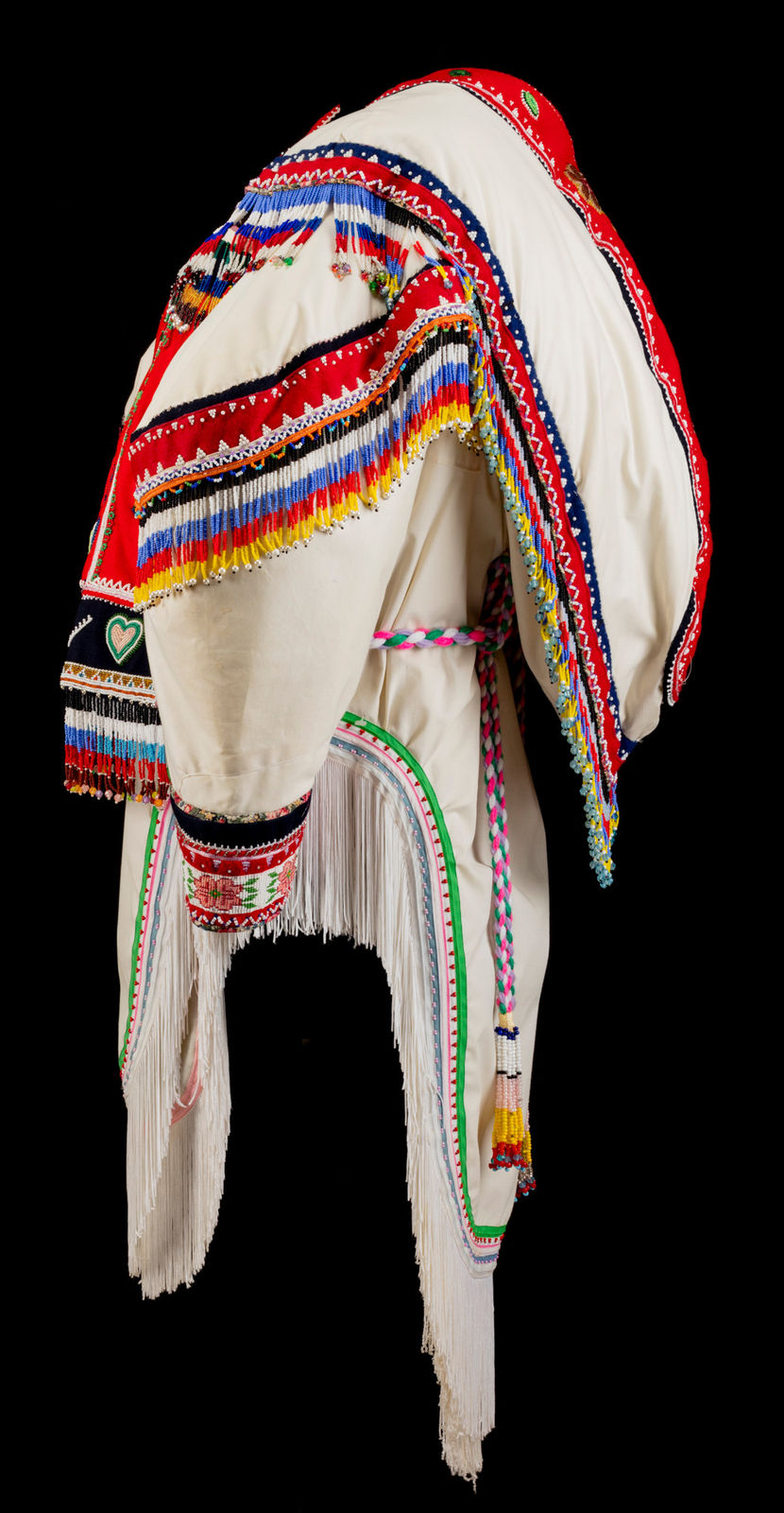 UNIDENTIFIED INUIT ARTIST, KIVALLIQ (KEEWATIN) REGION, Ceremonial Beaded Woman’s Amautiq, c. late 1990s