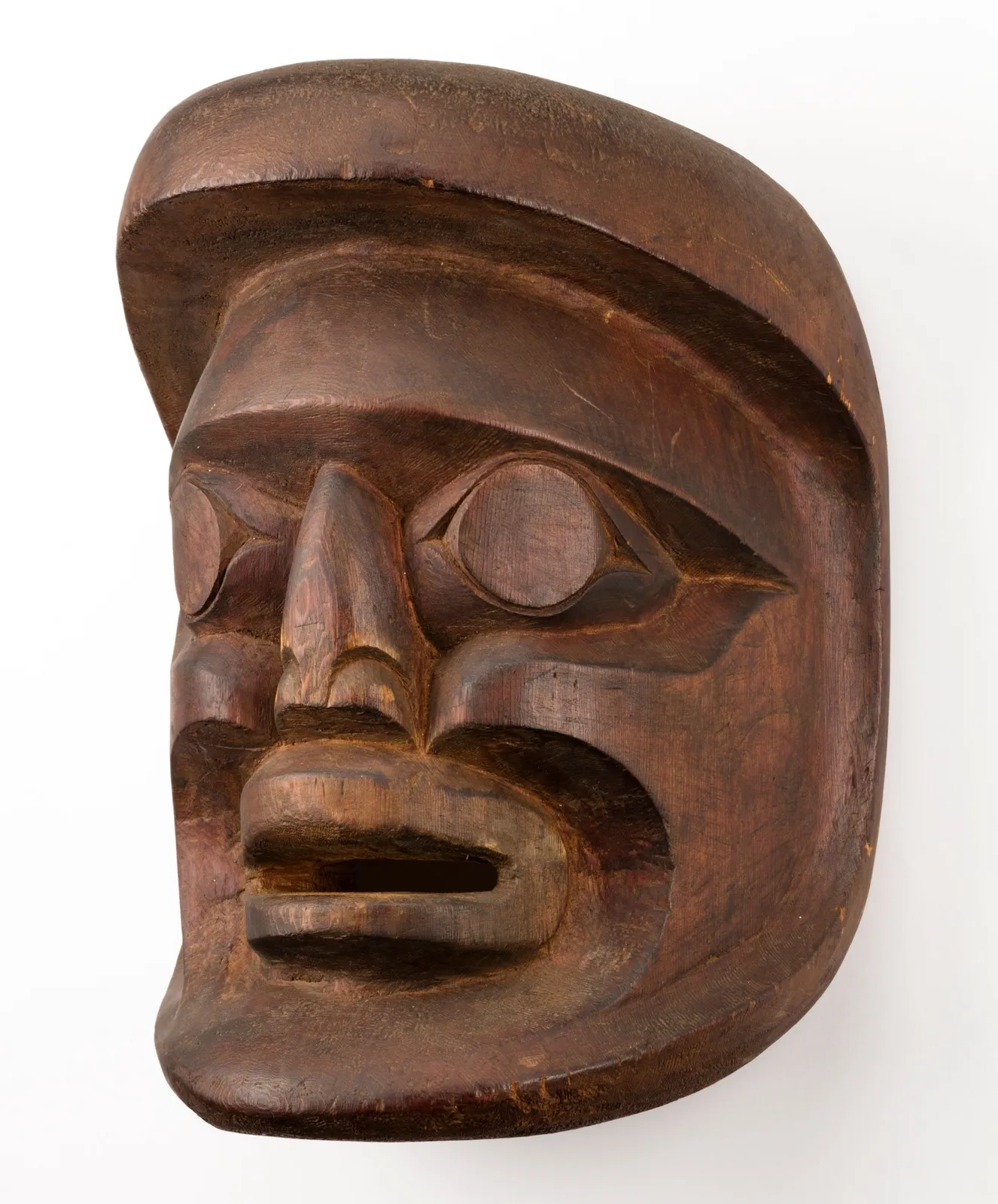 MUNGO MARTIN (1879-1962) KWAKWA̱KA̱ʼWAKW, Beaver Echo Mask, c. 1950s