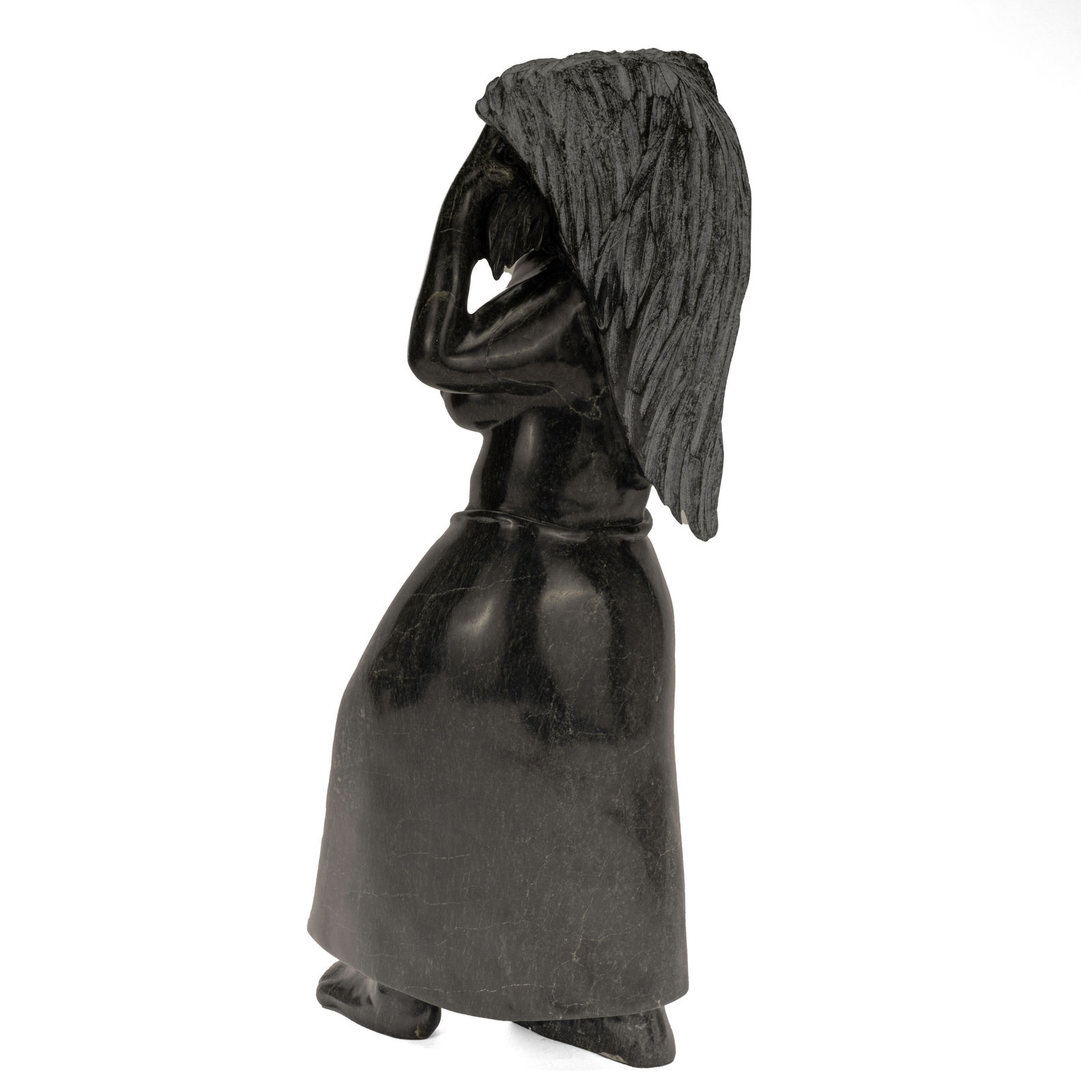 KELLYPALIK QIMIRPIK (1948-2017) KINNGAIT (CAPE DORSET), After the Bath, 2000s