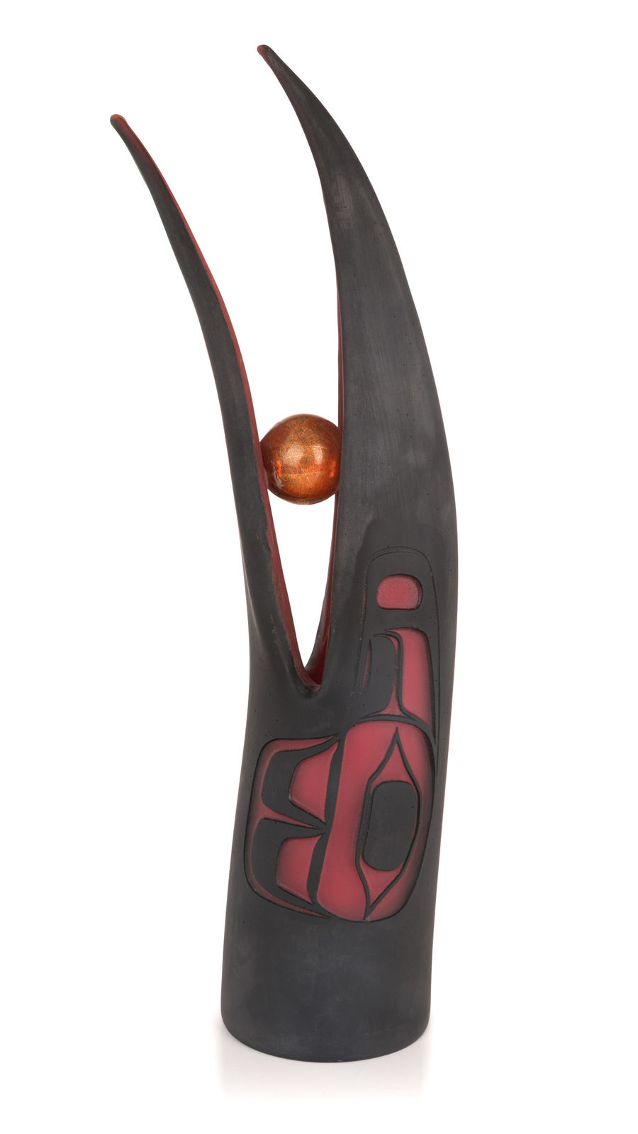 PRESTON SINGLETARY (1963-) TLINGIT, Raven Steals the Sun, 2000