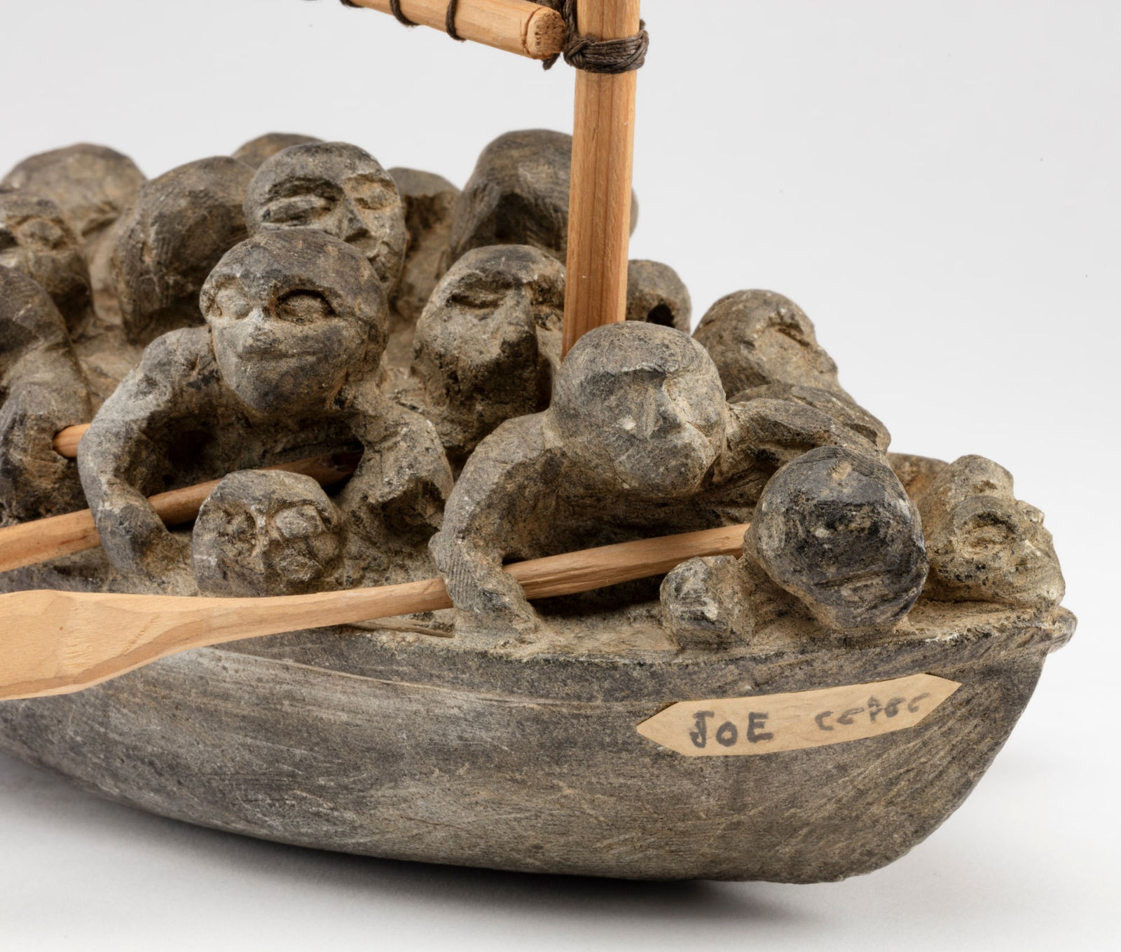 JOE TALIRUNILI (1893-1976) PUVIRNITUQ (POVUNGNITUK), Migration Boat, c. 1975