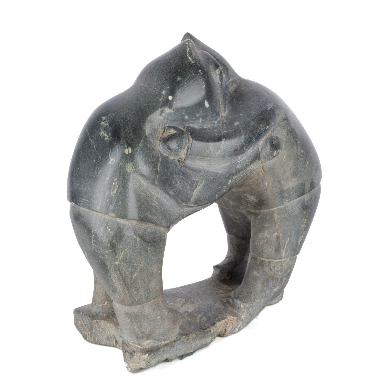 NOAH NUNA (1900-D) IQALUIT (FROBISHER BAY), Embracing Figures, c. early-mid 1970s