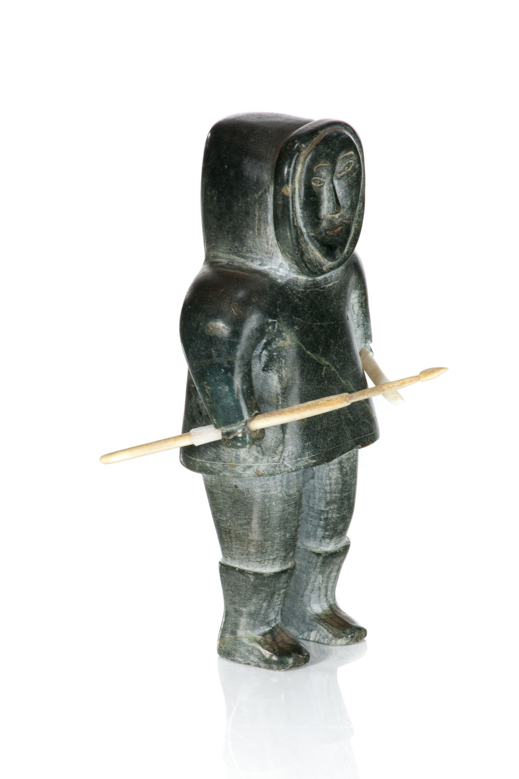 UNIDENTIFIED ARTIST, NUNAVIK (ARCTIC QUEBEC), Standing Hunter, late 1950s