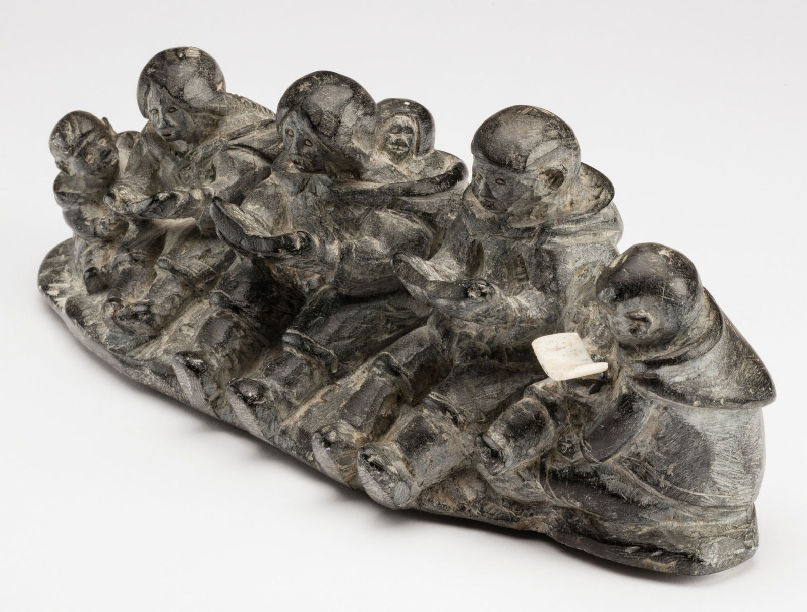 ENNUTSIAK (1893-1967) IQALUIT (FROBISHER BAY), Bible Study, c. 1959