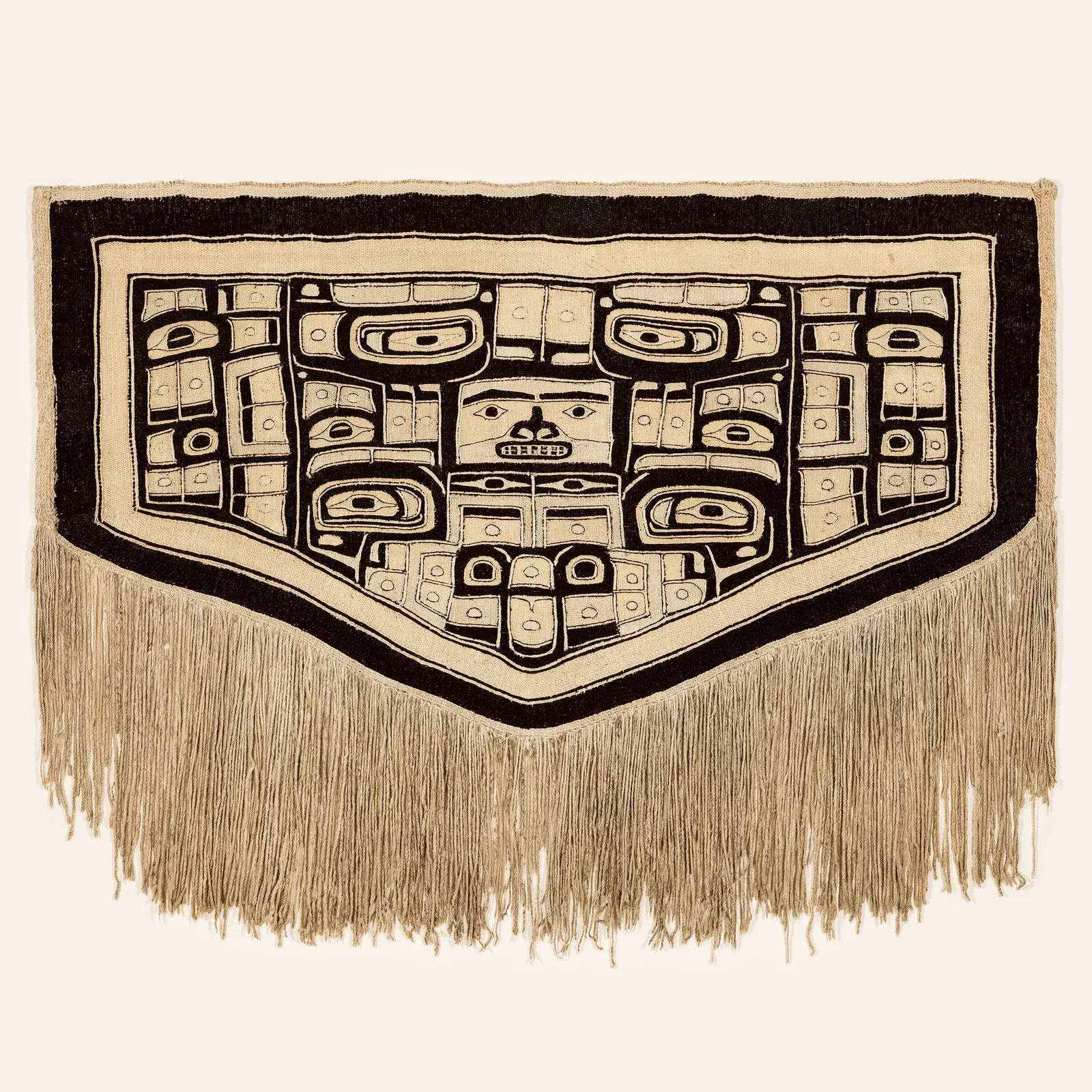 UNIDENTIFED ARTIST, TLINGIT, CHILKAT KWAAN, Chilkat Robe (Naaxein) , c. 1880