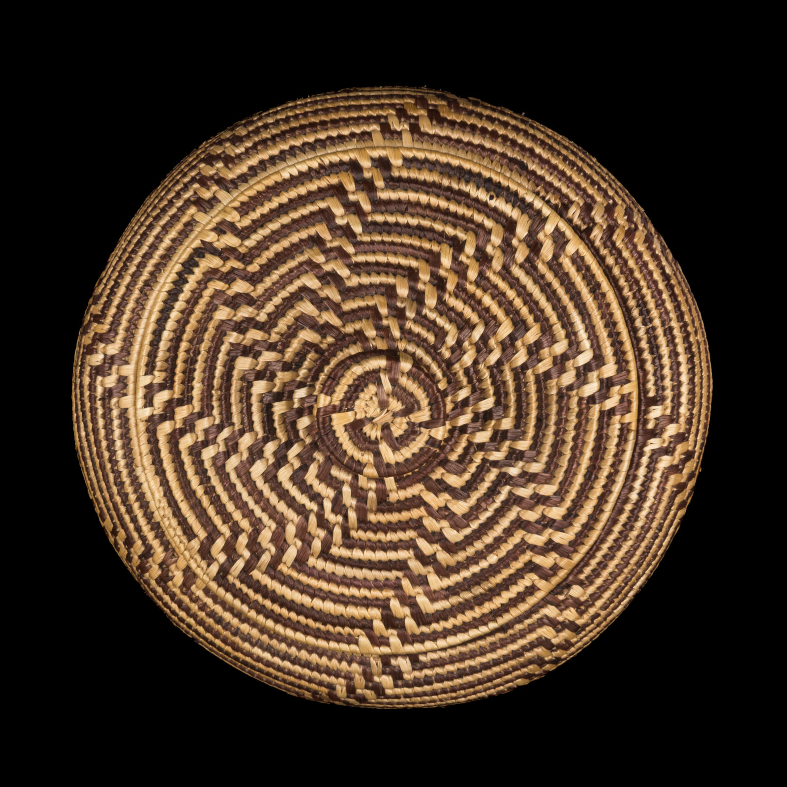 FLORENCE CLEMENT, YUP'IK, HOOPER BAY, AK, Intricate Hooper Bay Basket, c. 1990s