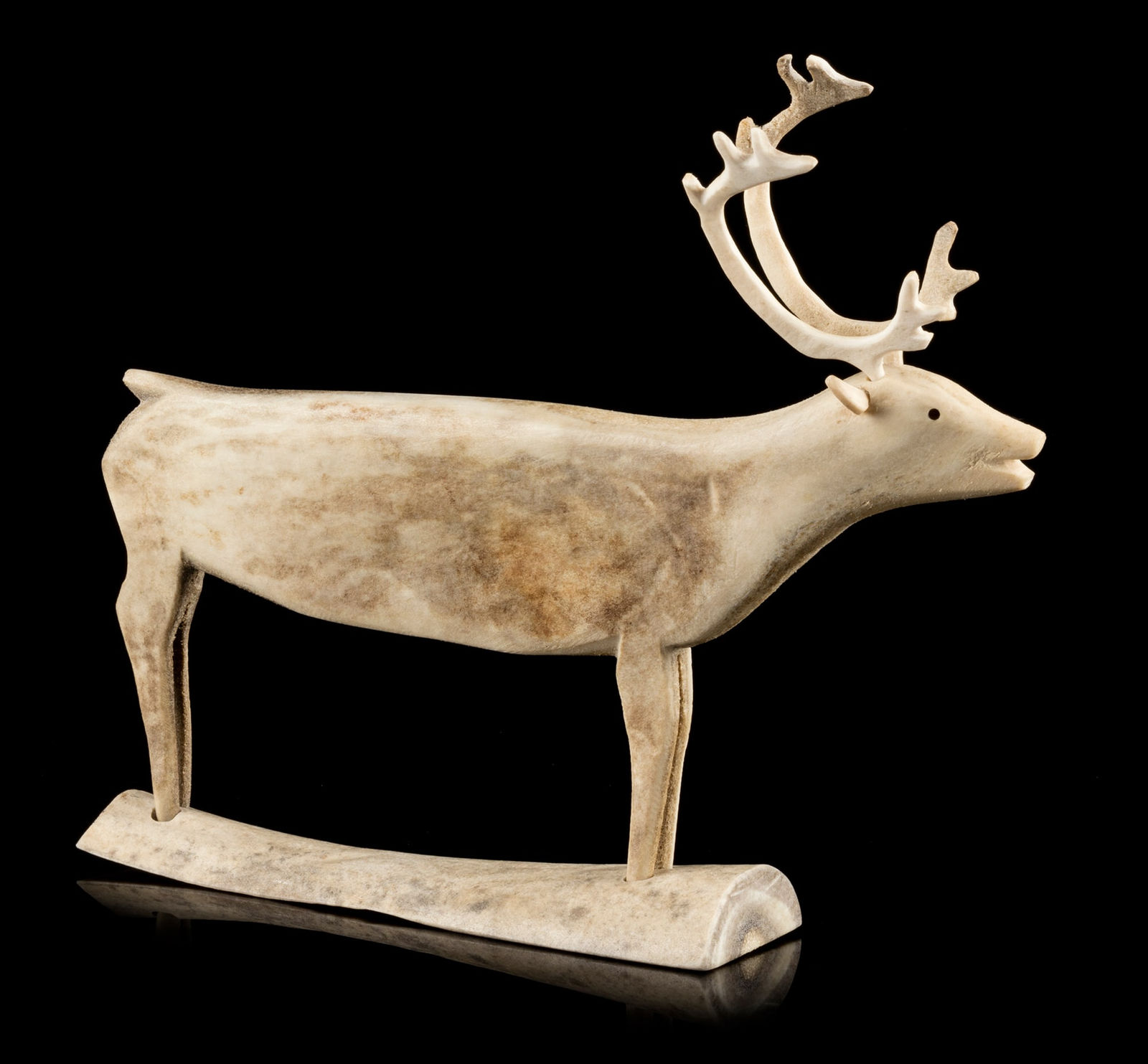 JACOB IRKOK (1937-2009) ARVIAT (ESKIMO POINT), Standing Caribou, c. late 1960s