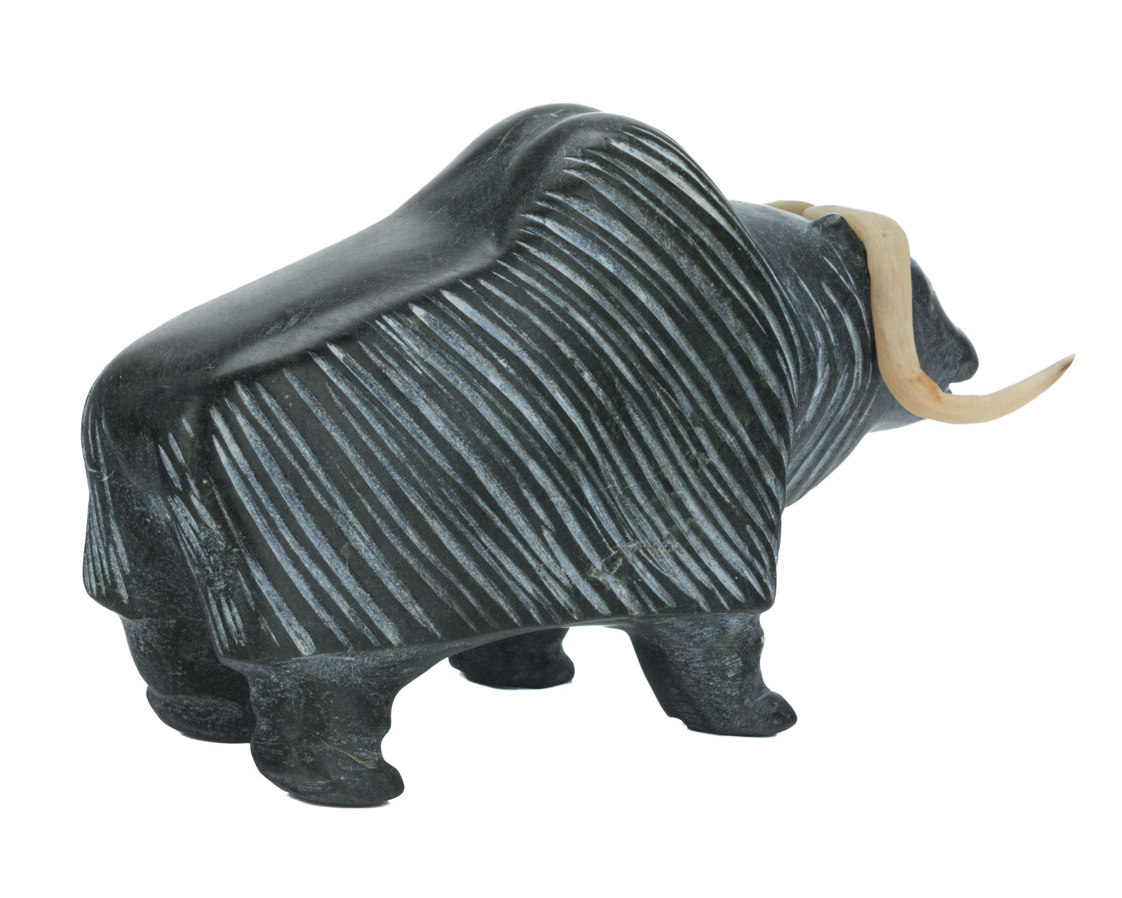 NELSON TAKKIRUQ (1930-) Uqsuqtuuq (Gjoa Haven), Muskox, 1992