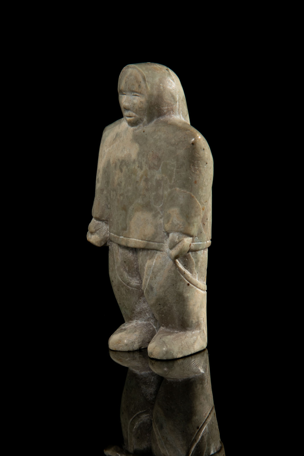 PEGGY EKAGINA (1919-1992) KUGLUKTUK (COPPERMINE), Standing Figure, late 1960s