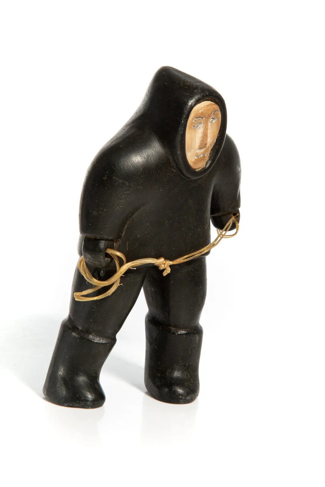 Possibly: THOMASIE QAMUGAALUK (1917-1995) SALLUIT (SUGLUK), Standing Hunter, c. 1955