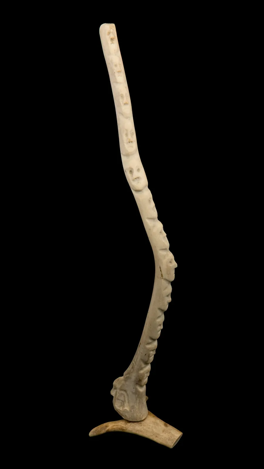 THOMAS SUVAARAQ (1935-1991) QAMANI'TUAQ (BAKER LAKE), One Form, Many Face, c. 1970s