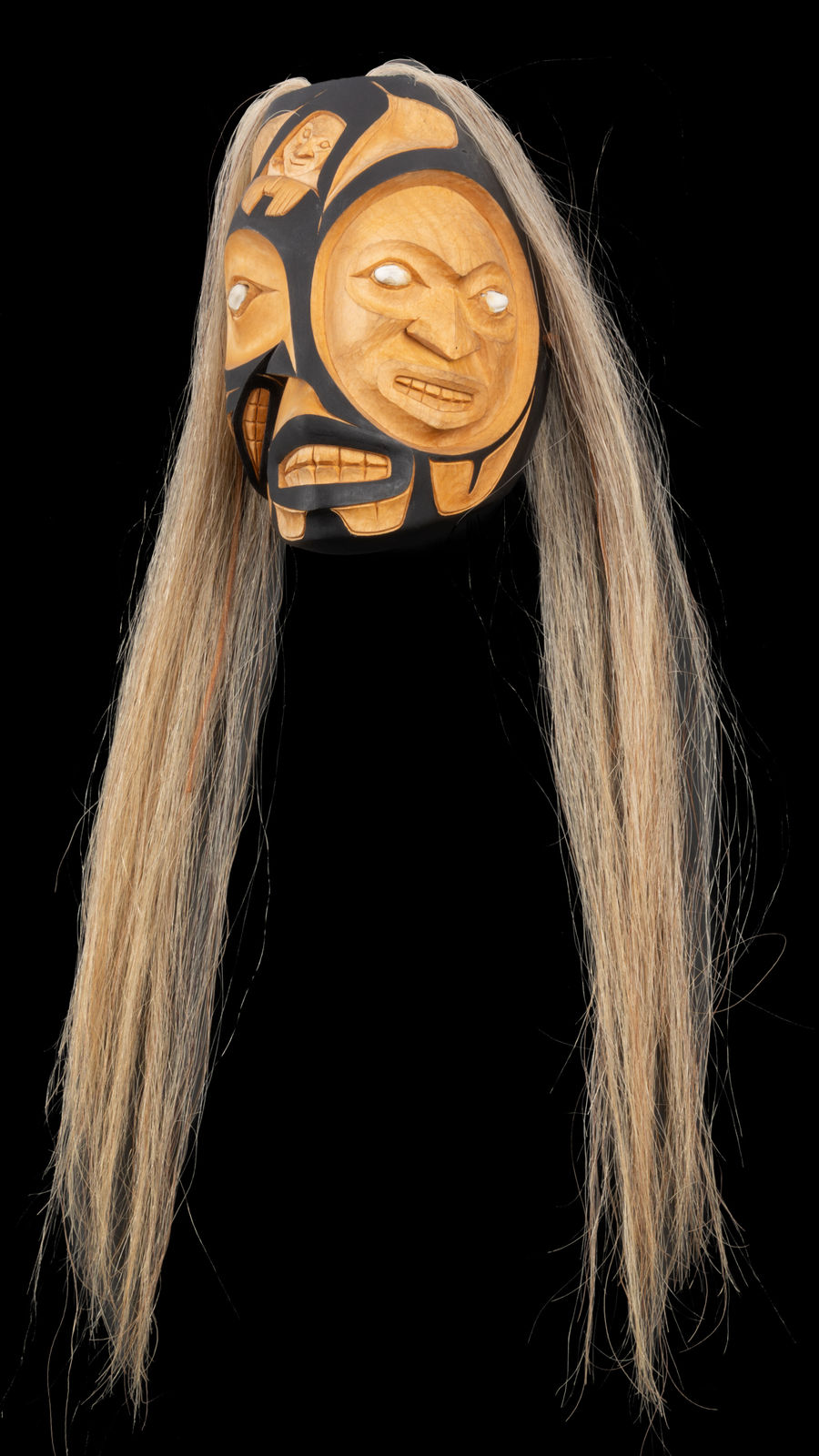 SANFORD WILLIAMS (1967-) MOWACHAHT/MUCHALAHT (NUU-CHAH-NULTH), Mask, 2 Aug 2008