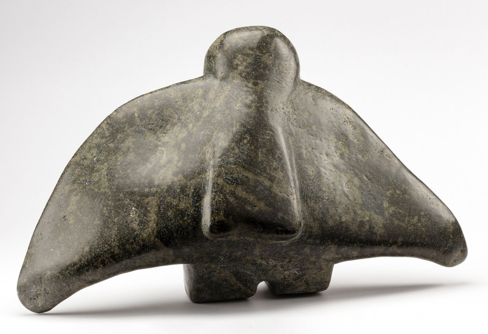 LATCHOLASSIE AKESUK (1919-2000) KINNGAIT (CAPE DORSET), Owl, early-mid 1970s