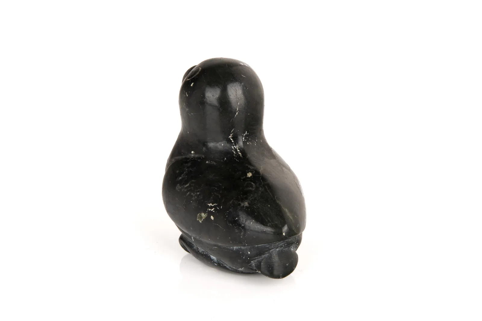 QAUNAQ (HAUNAK) MIKKIGAK (1932- 2020) KINNGAIT (CAPE DORSET), Pudgy Bird, c. 1970s