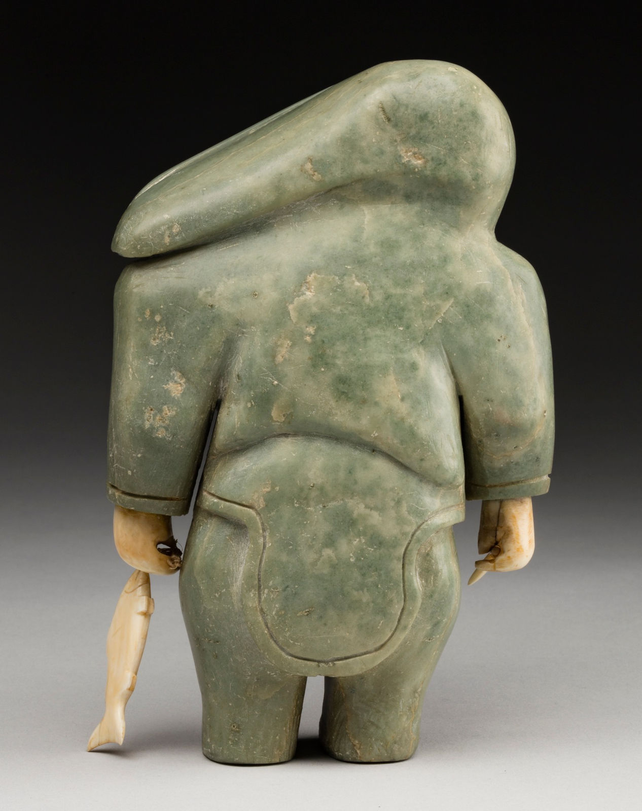 UNIDENTIFIED ARTIST, PROBABLY SANIKILUAQ (BELCHER ISLANDS), Fisherwoman, early 1950s