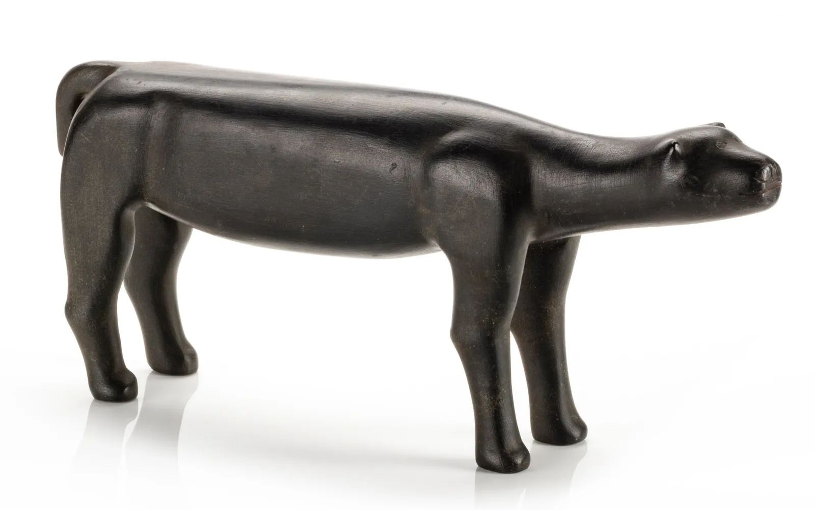 SOLOMONIE TIGULLARAQ (1924-2000) KANGIQTUGAAPIK (CLYDE RIVER), Wolf, c. 1964