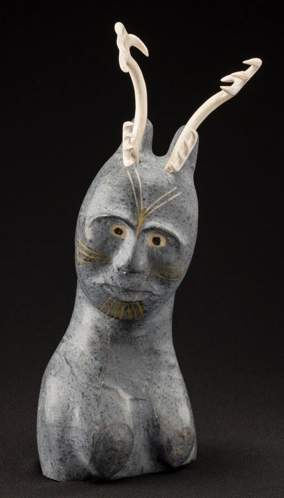 JOSIAH NUILAALIK (1928-2005) Qamani’tuaq (BAKER LAKE), Female Shaman, c. 1998