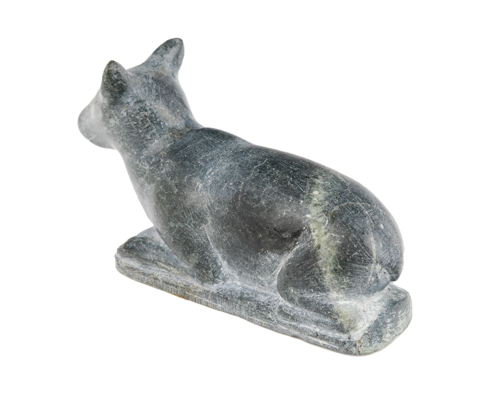 SAMUILI ITUKALLA, PUVIRNITUQ (POVUNGNITUK), Young Caribou, Nestled on the Tundra, c. late 1950s or early 1960s