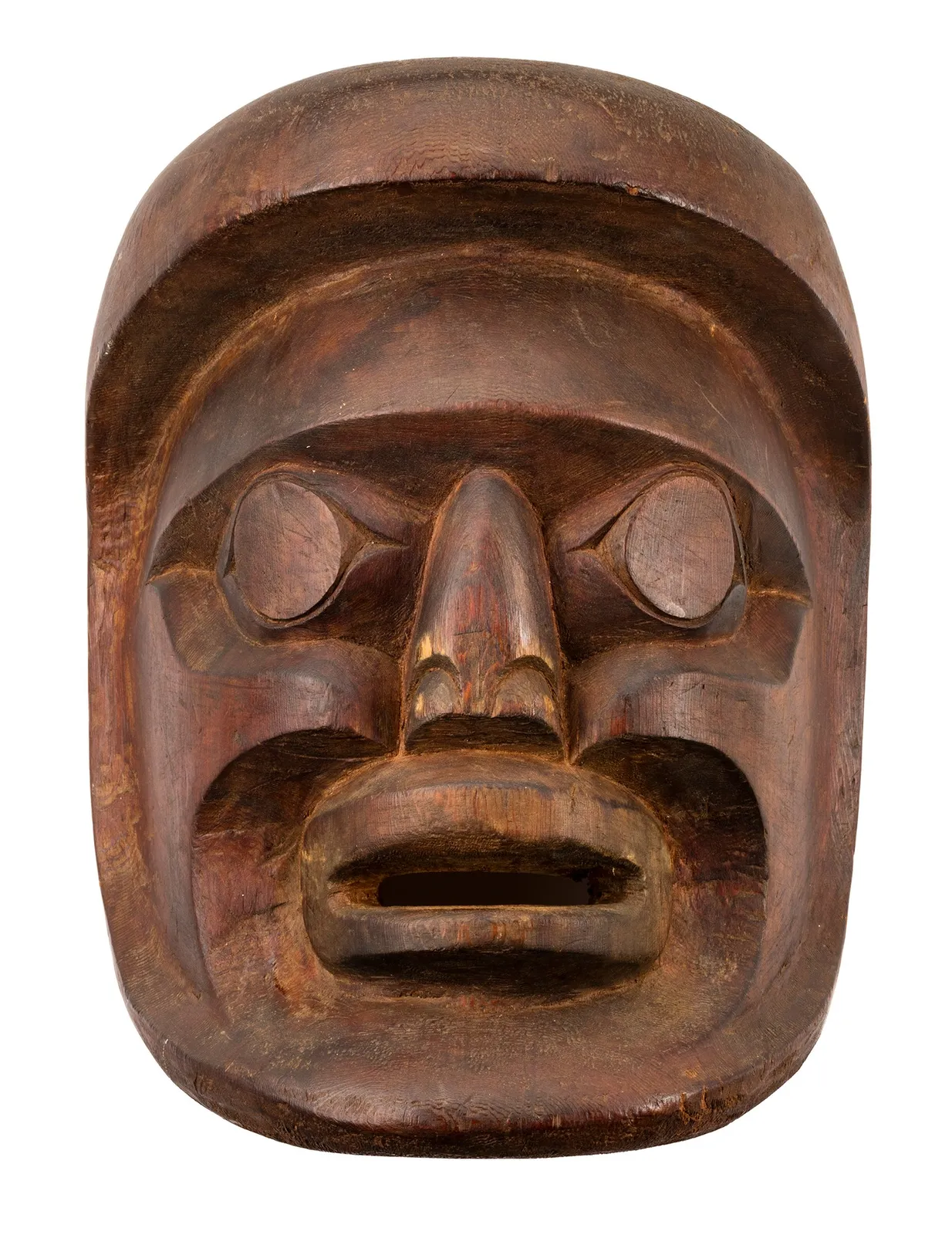 MUNGO MARTIN (1879-1962) KWAKWA̱KA̱ʼWAKW, Beaver Echo Mask, c. 1950s