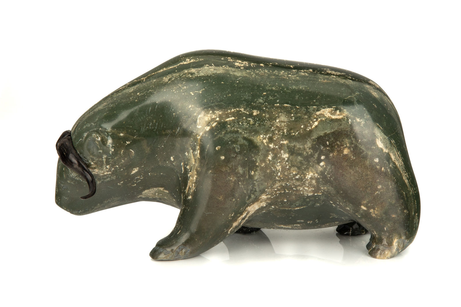 ROGER HITKOLOK (1948-) KUGLUKTUK (COPPERMINE), Muskox, 1970s