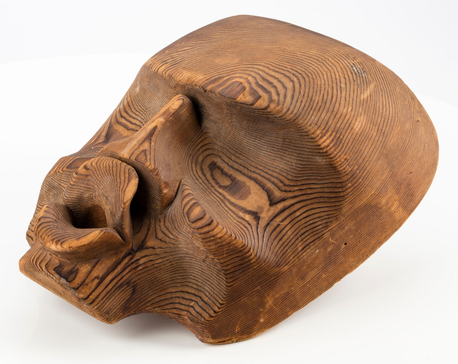 ELLEN NEEL (1916-1966) KWAKWA̱KA̱ʼWAKW, Dzunuḵ̓wa Mask, c. 1958-1965