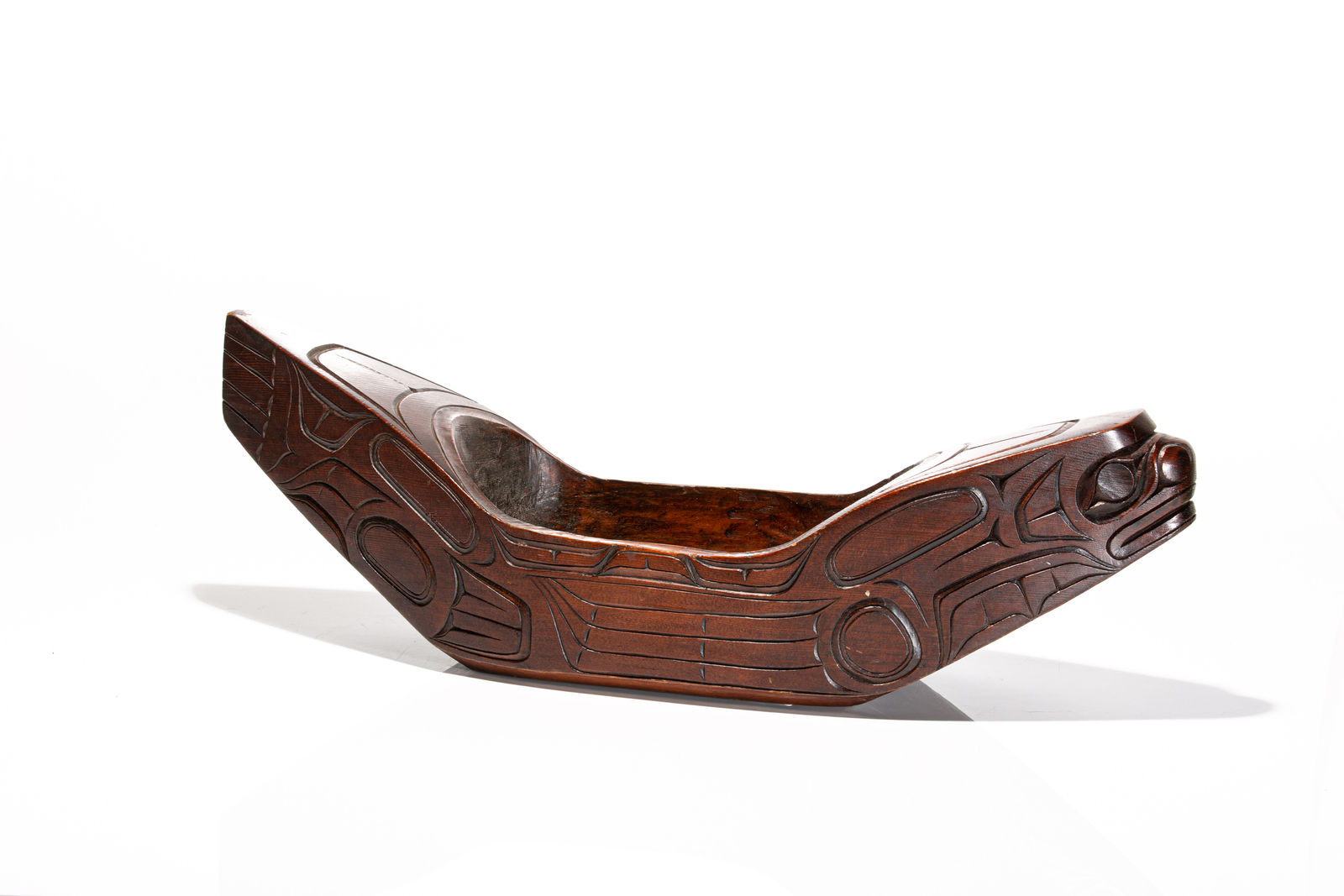 KEITH NAHANEE (KWETSIMET) SQUAMISH, Grease Bowl in the Form of a Seal, 1975