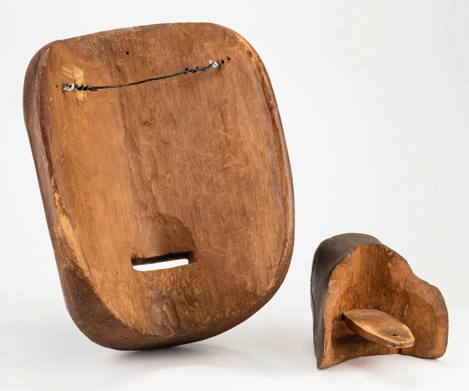 MUNGO MARTIN (1879-1962) KWAKWA̱KA̱ʼWAKW, Beaver Echo Mask, c. 1950s