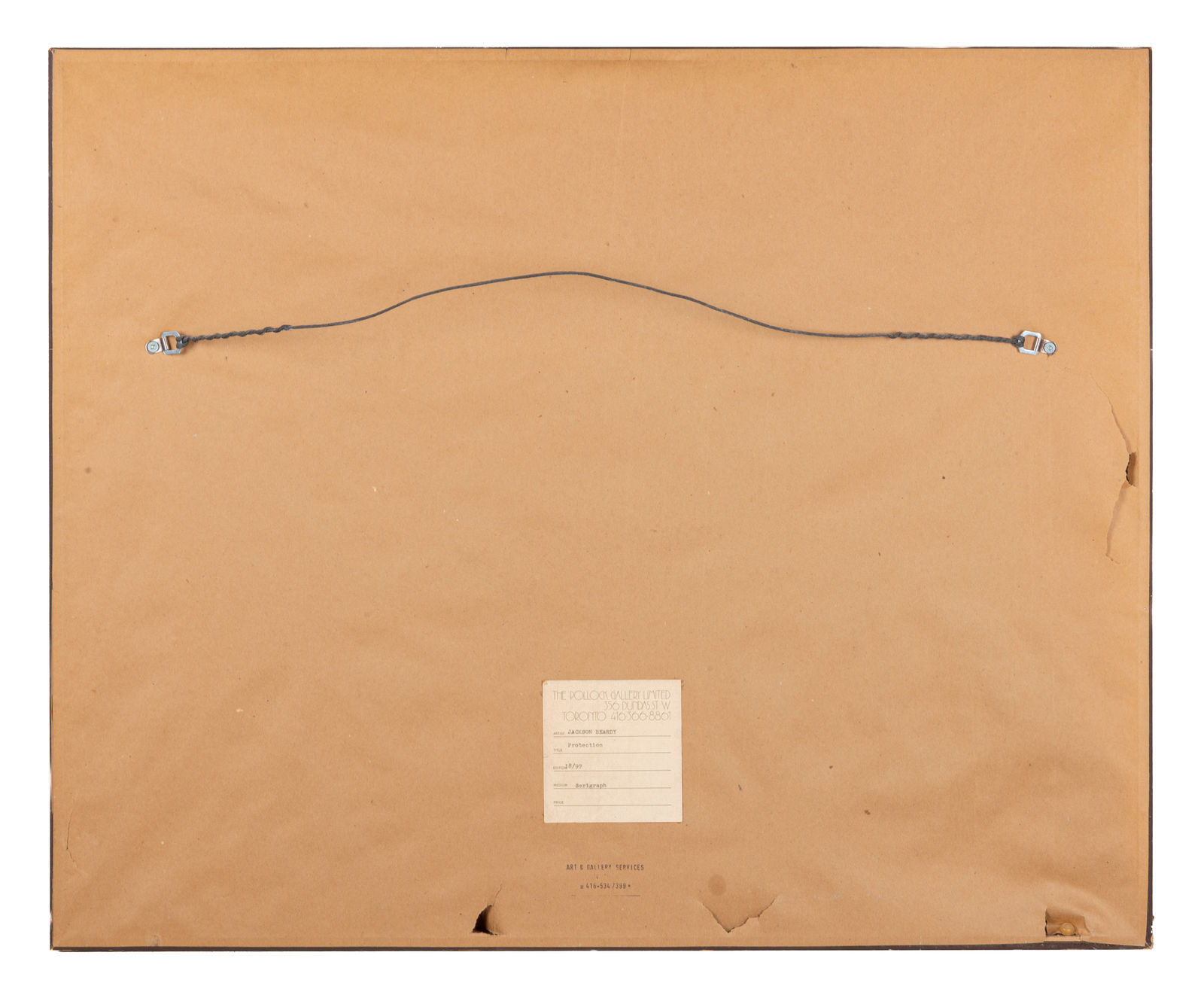 JACKSON BEARDY (1944-1984) ANISHINAABE (OJIBWE), Protection, 1975