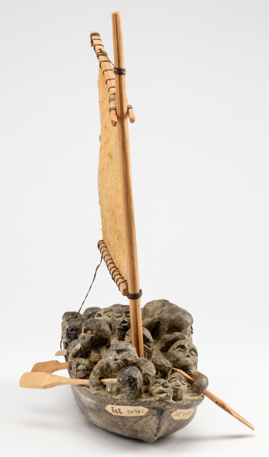 JOE TALIRUNILI (1893-1976) PUVIRNITUQ (POVUNGNITUK), Migration Boat, c. 1975