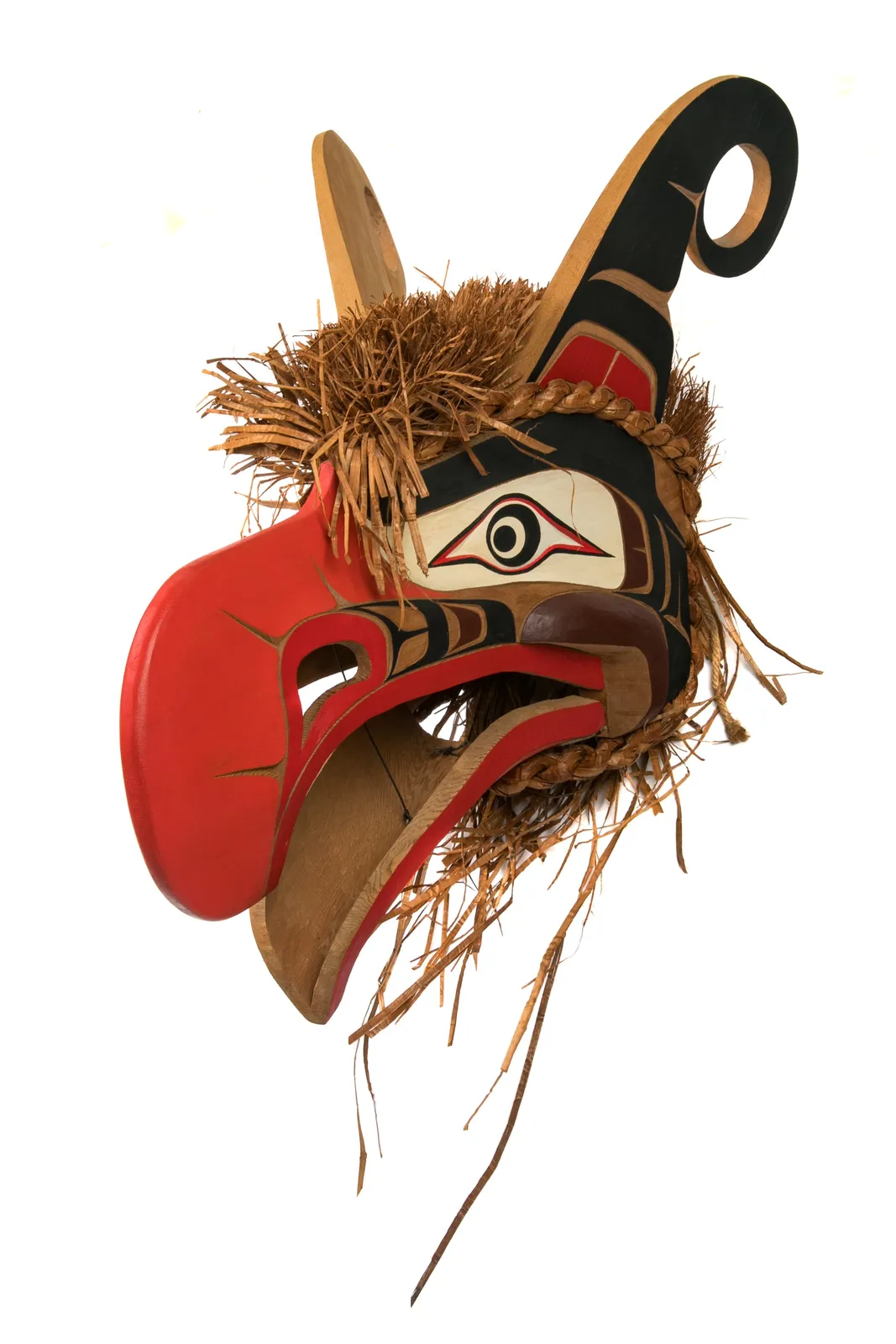 STAN WAMISS (1947-2023) DZAWADA'ENUXW (TSAWATAINEUK) / KWAKWA̱KA̱ʼWAKW, KINGCOME INLET, B.C., Thunderbird Mask, 2000