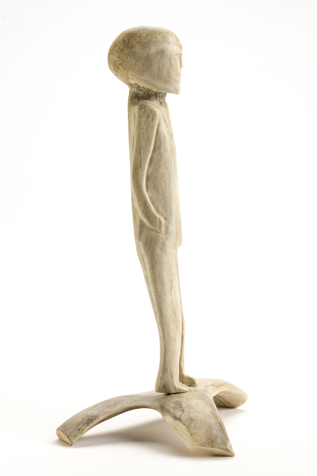 LUKE IKSIKTAARYUK (1909-1977) QAMANI’TUAQ (BAKER LAKE), Standing Man