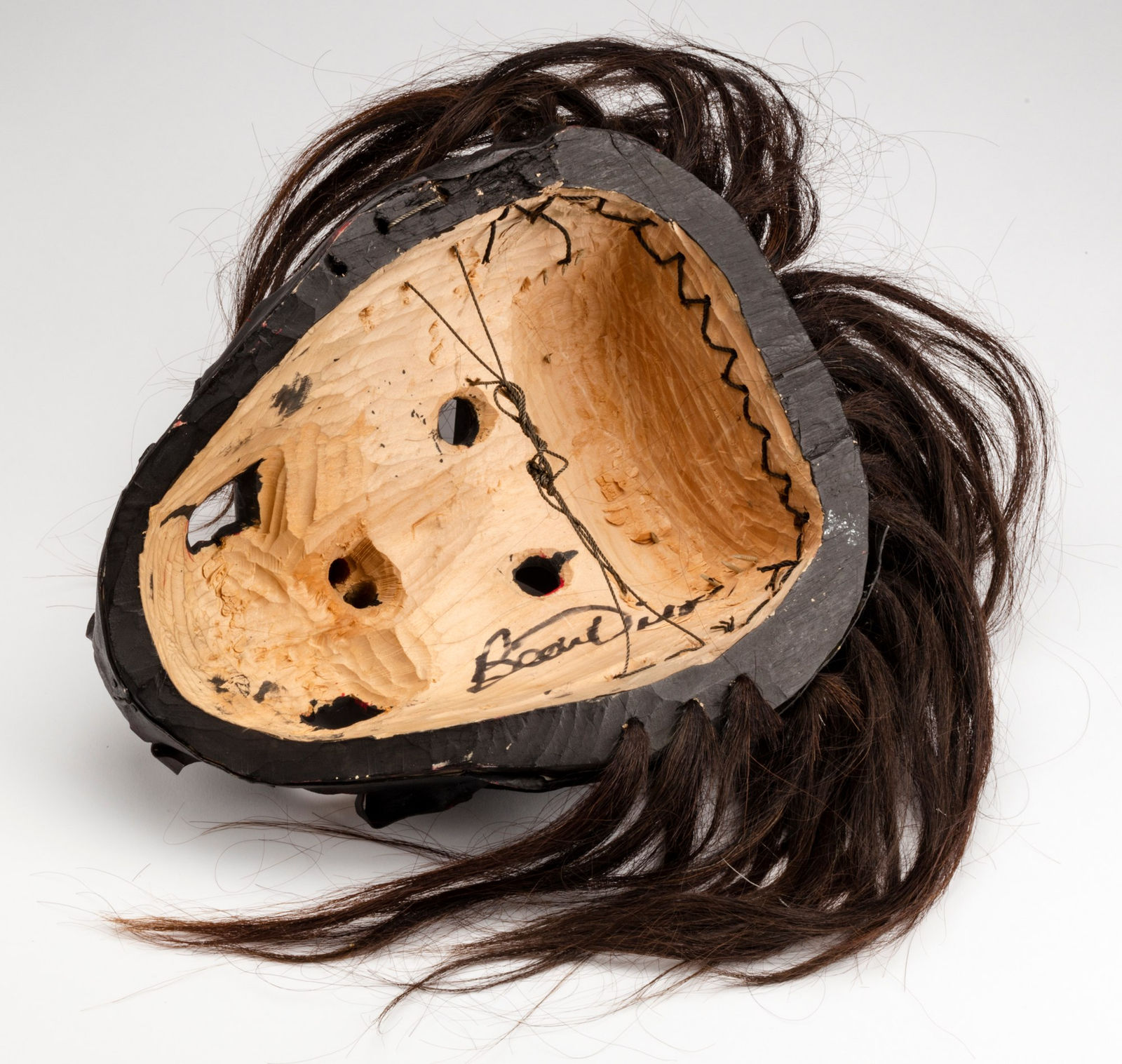 BEAU DICK (1955-2017) KWAKWA̱KA̱ʼWAKW, Ba̱k’wa̱s (Bookwus / Bukwus / Wild Man of the Woods) Mask, c. early-mid 2000s