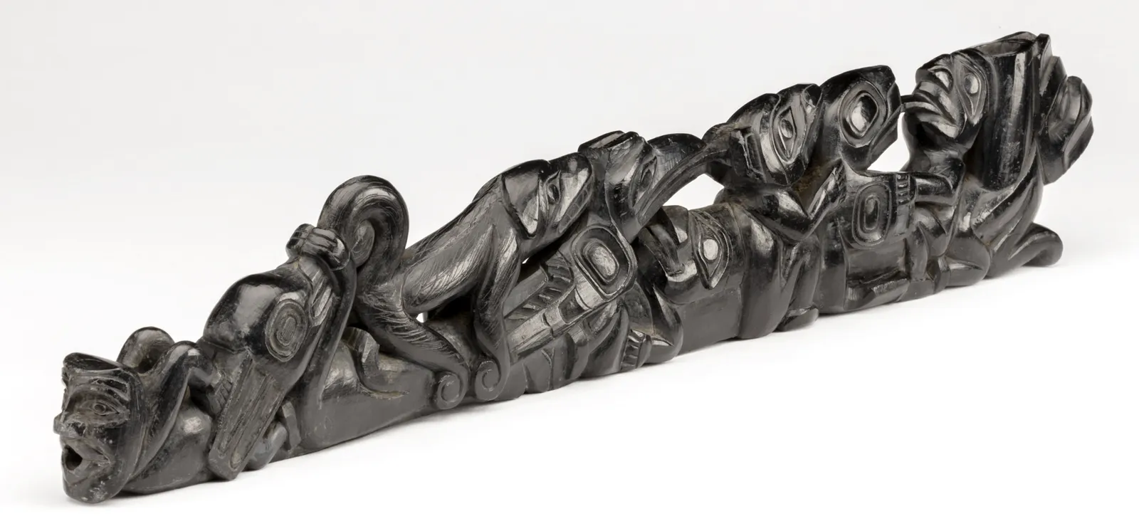 UNIDENTIFIED ARTIST, HAIDA, Haida-Style Pipe, c. 1840s