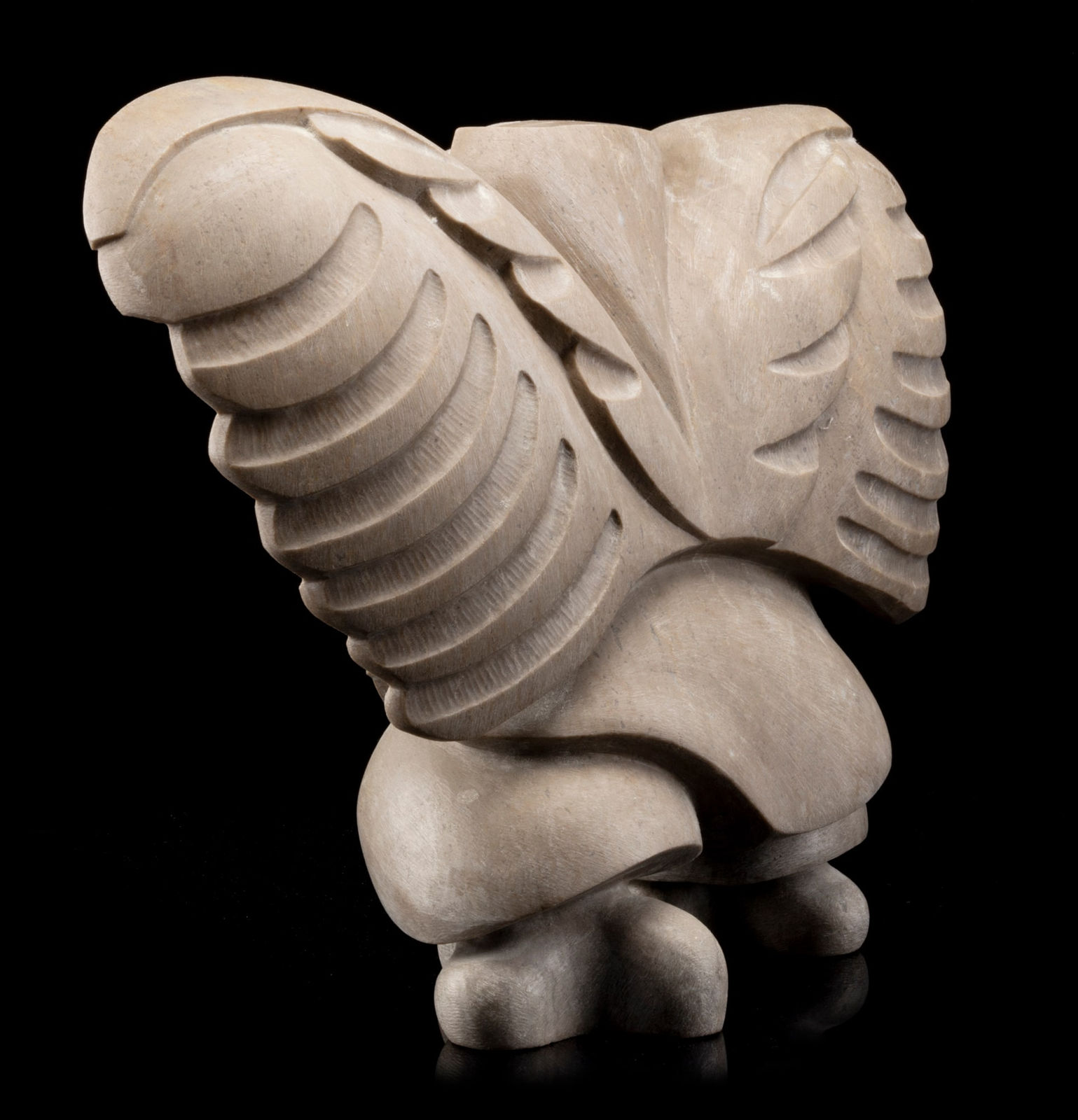 MICHAEL MASSIE, C.M., R.C.A. (1962-) KIPPENS, NEWFOUNDLAND AND LABRADOR, Big Eyes, 12 March 2003