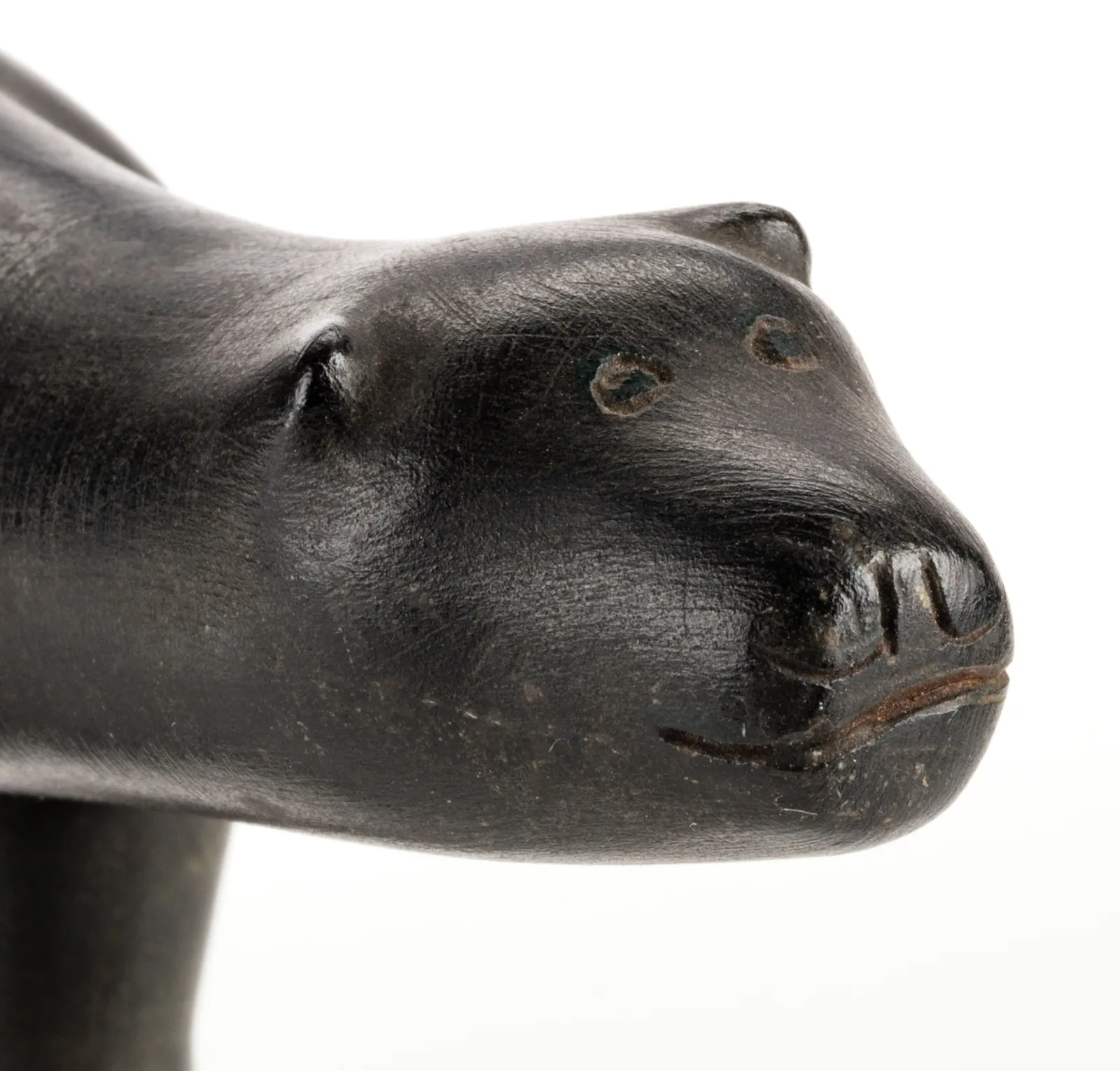 SOLOMONIE TIGULLARAQ (1924-2000) KANGIQTUGAAPIK (CLYDE RIVER), Wolf, c. 1964